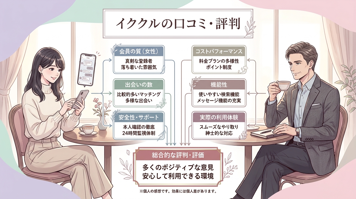 イククルの口コミ・評判