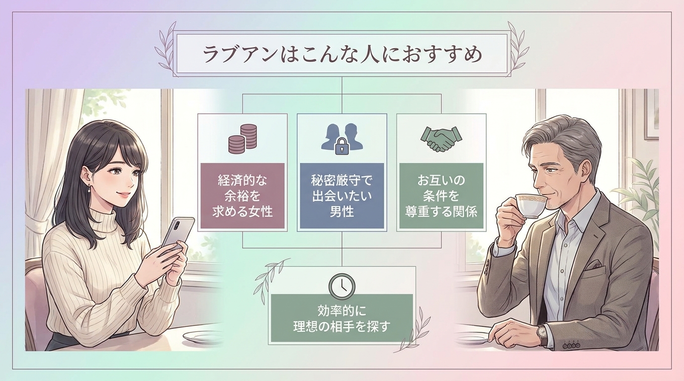 ラブアンはこんな人におすすめ